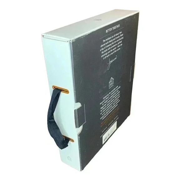 Hearth and Hand Magnolia Christmas Ornaments Wooden Farmhouse Silos Set of 3 NIB - Picture 5 of 7